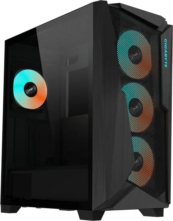 Корпус ATX GIGABYTE C301G, Midi-Tower, без БП,  черный [28300-gc301b-1ckr]